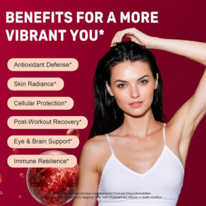 ASTAXANTHINE 12mg – COMPLEXE ANTI-AGE INTENSE & PROTECTION CELLULAIRE – Image 4